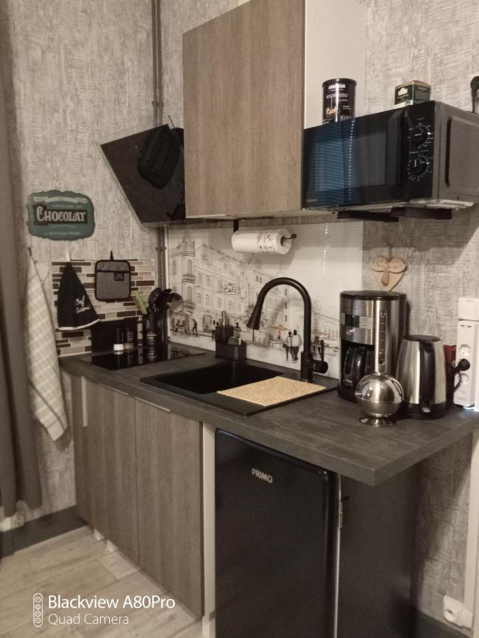 Olliergues Studio Malou, Cuisine, Salle D'Eau, Terrasse Amenagee מראה חיצוני תמונה